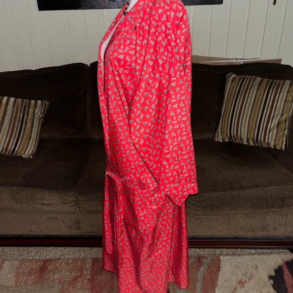 Pierre Cardin • Red • Size Small/ Medium • Women • Paisley Design • Robe - Picture 5 of 14